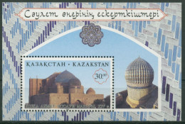 Kasachstan 1996 Architekturdenkmäler: Grabmoschee Block 6 Postfrisch (C30262) - Kazajstán