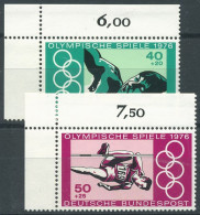 Bund 1976 Olymp. Sommerspiele Montreal 886/87 Ecke 1 Ob. Links Postfrisch (E614) - Unused Stamps