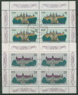 DDR 1986 Schlösser Schwerin Güstrow Kleinbogen 3032/33 K Gestempelt (C97037) - Altri & Non Classificati