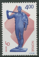 Norwegen 1999 Gewerkschaftsbund Arbeiterdenkmal Oslo 1312 Postfrisch - Unused Stamps