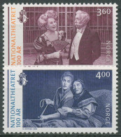 Norwegen 1999 Nationaltheater Opernszenen 1333/34 Postfrisch - Unused Stamps