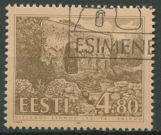 Estland 1997 Burg Fellin 292 Gestempelt - Estonia