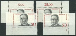 Bund 1975 Politiker M.Erzberger 865 Alle 4 Ecken Postfrisch (E937) - Unused Stamps