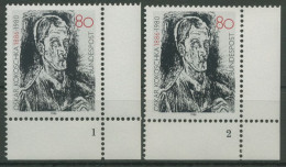 Bund 1986 Künstler O. Kokoschka Formnummer 1272 Ecke 4 FN 1,2 Postfrisch (E1433) - Ungebraucht