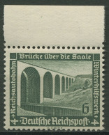 Deutsches Reich 1936 WHW Oberrand Aus Markenheftchenbogen 637 OR Postfrisch - Nuevos