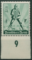 Deutsches Reich 1940 1. Mai Tag Der Arbeit Unterrand 745 UR Postfrisch - Nuovi