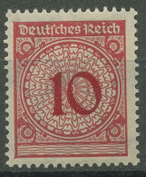 Deutsches Reich 1923 Korbdeckelmuster Walzendruck 340 Wa Postfrisch - Ungebraucht