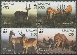 Malawi 2003 WWF Naturschutz Puku 721/24 Postfrisch - Malawi (1964-...)