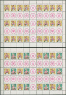 DDR Markenheftchenbogen 1971 Trachten MHB 12/13 A Postfrisch - Postzegelboekjes