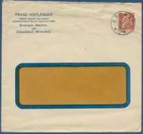 Bayern 1912 Luitpold Privatumschlag Voitländer Kronach PU22B4 Gebraucht (X41044) - Enteros Postales