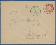 Bayern 1905 Wappen Privatumschlag Voitländer Kronach PU 11 B5 Gebraucht (X41046) - Postal  Stationery