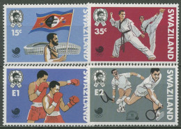 Swaziland 1988 Olympische Sommerspiele Seoul Boxen Tennis 544/47 Postfrisch - Swaziland (1968-...)