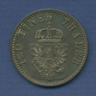 Preußen 3 Pfennige 1868 A, König Wilhelm I., J 52 Ss-vz (m6503) - Monedas Pequeñas & Otras Subdivisiones