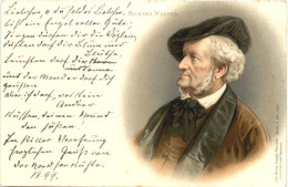 Richard Wagner - Litho - Historische Figuren
