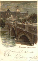 München - Maximilianeum - Litho - Muenchen