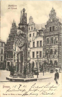 Bremen - Marktplatz Mit Roland - Bremen