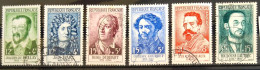 FRANCE                           N° 1166/1171            OBLITERE               Cote : 13 € - Used Stamps