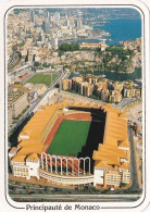 MONACO --1981-- Vue Aérienne Fontvieille-Village--Le Nouveau Stade Louis II  ( Football ) - Otros & Sin Clasificación