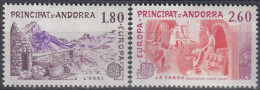 ANDORRA French 334-335,unused - 1983