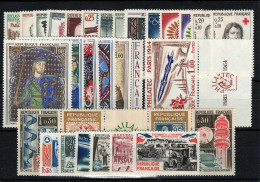 Année Complete 1964 N** MNH Luxe , YV 1404 à 1434 , 31 Timbres , Cote 47 Euros - 1960-1969