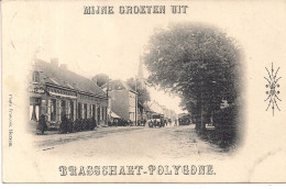 BRASSCHAET POLYGONE"GROETEN UIT -STOOMTRAM"PHOTO FRANCOIS MERXEM - Brasschaat