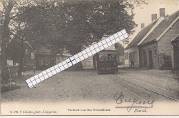 ZOERSEL"VERTREK VAN DE STOOMTRAM-LINDENBOOM"HOELEN 576 UITGIFTE 1904 TYPE 3  - Zörsel