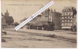 BLANKENBERGHE-BLANKENBERGE"PLACE DE LA GARE-STATION DU TRAM"UITG.HENRI GEORGES - Blankenberge