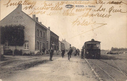 RIEZES-CHIMAY"STATION AVEC TRAM A VAPEUR" - Chimay