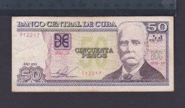 CUBA 50 PESOS 2015 F/MBC SERIE COLECCIONABLE RADAR O CAPICÚA - Cuba