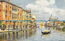 R150833 Venezia. Canal Grande Palazzo Franchetti E Salute. C. Varagnolo - World