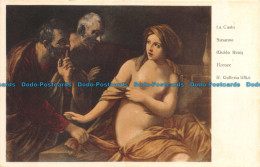 R150835 Postcard. La Casta Susanna. Firenze. R. Galleria Uffizi. Bolzoni And Zae - World