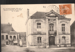 INGRANDES - Mairie Et Entrée De La Poste - Autres & Non Classés