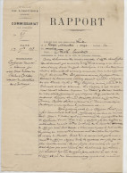 Bordeaux, Libourne,1888, Rapport Commissariat Police, Conférence Royaliste, Le Soleil, Le Nouvelliste De Bx.,Boulanger - Documentos Históricos