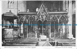 R150892 Hereford Cathedral. Pulpit And Rood Screen. Wilson And Phillips. 1905 - World