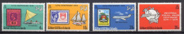 Gilbert & Ellice Islands 1974 UPU Centenary, Stamp On Stamp, Aviation Set Of 4 MNH - U.P.U.
