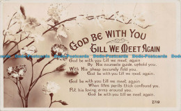 R151543 God Be With You Gill We Meet Again. Poem. A. And G. Taylor. Reality - Monde