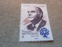François Mitterand (1916-1996) Président - 0.80 € - Yt 5089 - Multicolore - Oblitéré - Année 2016 - - 2010-.. Matasellados