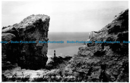 R150928 Beachy Head Lighthouse From The Cliffs. Eastbourne. Sweetman. RP - Monde