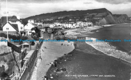 R150938 Beach And Esplanade. Looking East. Sidmouth. Harvey Barton. RP. 1963 - Monde