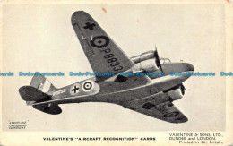 R150942 The Airspeed Oxford I. Valentine Aircraft Recognition Cards - Monde