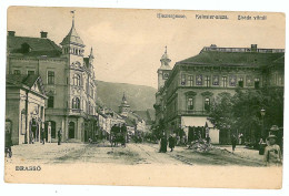 RO 10 - 7390 BRASOV, Str. Vamii, Romania - Old Postcard - Used - 1905 - Romania