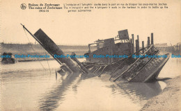 R150947 The Ruins Of Zeebrugge. The Intrepid And Iphigenir Sunk In Harbour. J. R - World