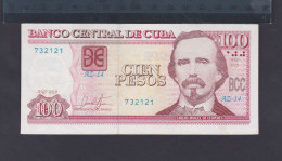 CUBA 100 PESOS 2019 AU/EBC+ REMPLAZO O REPOSICIÓN (REPLACEMENT) RARO - Kuba