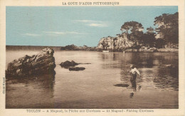 Postcard France Toulon Fisherman - Other & Unclassified