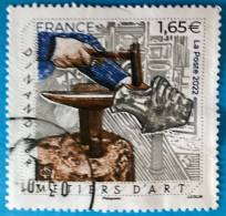 France 2022 : Les Métiers D'Art, Dinandier N° 5624 Oblitéré - Oblitérés