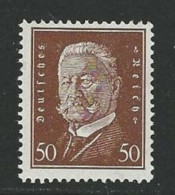 ● GERMANIA REICH 1928 /32 ️ P. Von Hindenburg  N.  411 Nuovo *, Singolo  Cat. ? € ️ Lotto N. 3267 ️ - Unused Stamps