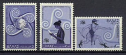 Greece 1974 UPU Centenary Set Of 3 MNH - U.P.U.