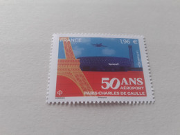 TIMBRE  DE  FRANCE   ANNÉE  2024   50  ANS  AEROPORT  CHARLES  DE  GAULLE   NEUF  SANS  CHARNIÈRE - Unused Stamps