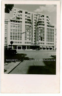 RO 10 - 4506 BUCURESTI, Hotel Ambasador, Romania - Old Postcard, Real PHOTO - Used - 1942 - Romania