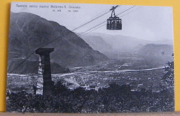 (BOL4) BOLZANO - FUNIVIA AEREA NUOVA BOLZANO S. GENESIO - VIAGGIATA IN BUSTA 1930/40ca - Bolzano (Bozen)